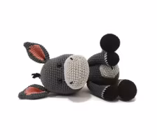 VIRKMÖNSTER Åsnan ANCO • Afrikanskt djur • amigurumi virkbeskrivning • crochetbykim • PDF
