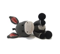VIRKMÖNSTER Åsnan ANCO • Afrikanskt djur • amigurumi virkbeskrivning • crochetbykim • PDF