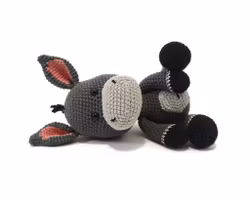 VIRKMÖNSTER Åsnan ANCO • Afrikanskt djur • amigurumi virkbeskrivning • crochetbykim • PDF