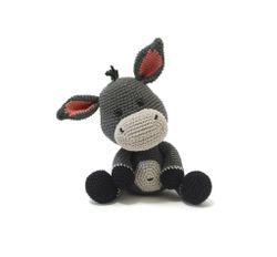 VIRKMÖNSTER Åsnan ANCO • Afrikanskt djur • amigurumi virkbeskrivning • crochetbykim • PDF