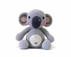 VIRKMÖNSTER Koalan Drowsy • Safari • amigurumi virkbeskrivning • crochetbykim • PDF