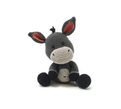 DIY kit Åsna ANCO • Virk-set gosedjur • Skapa din egen Åsna • Crochetbykim