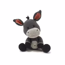 DIY kit Åsna ANCO • Virk-set gosedjur • Skapa din egen Åsna • Crochetbykim