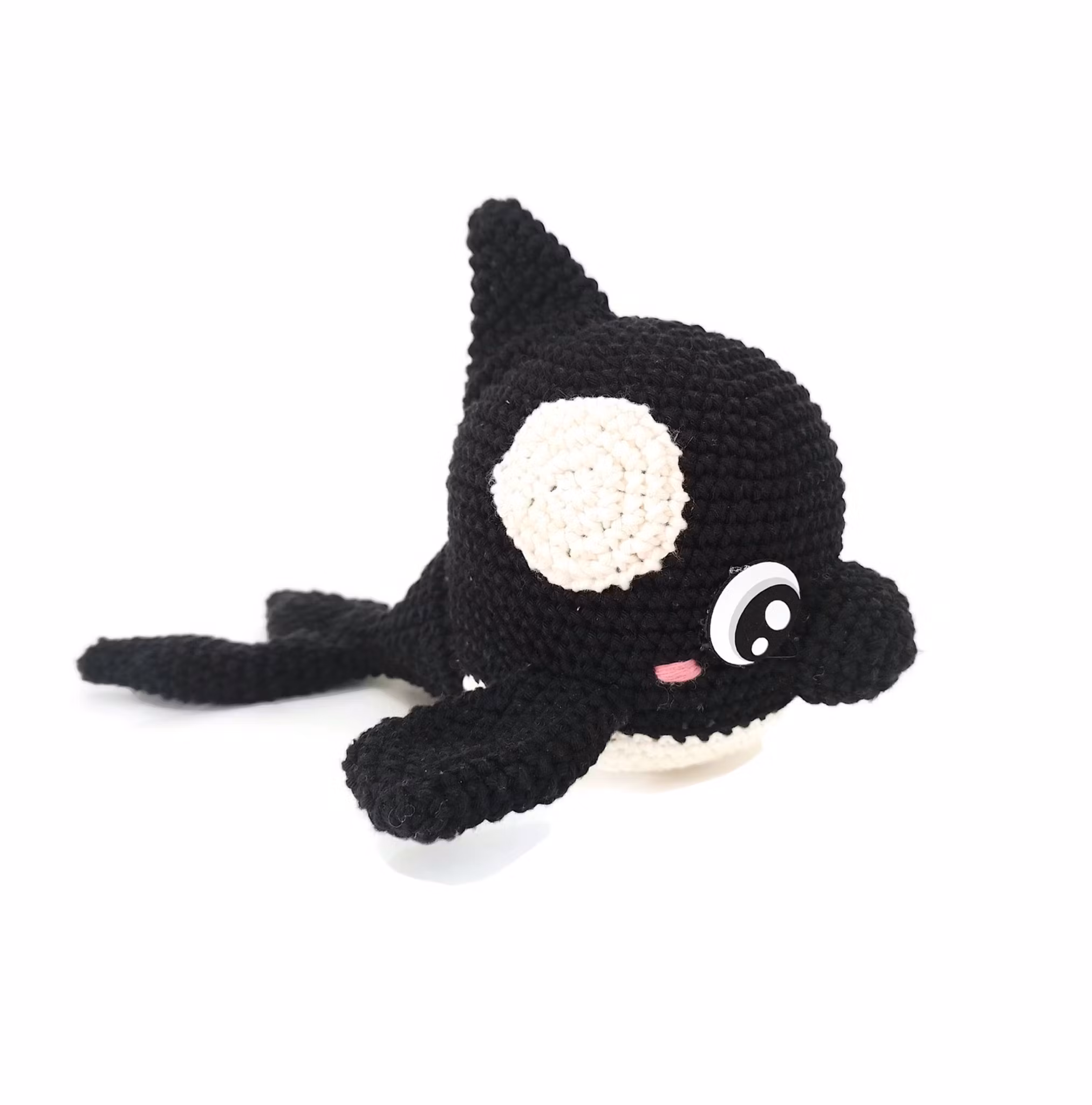 VIRKMÖNSTER PANDA Späckhuggare • Orca • amigurumi virkbeskrivning • crochetbykim • PDF