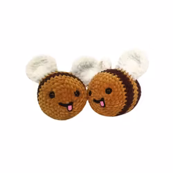 VIRKMÖNSTER Biet Buzzie • Insekt • amigurumi virkbeskrivning • crochetbykim • PDF