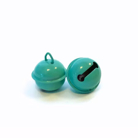 Mintgrön bjällra 22 mm • Bjällra till katt