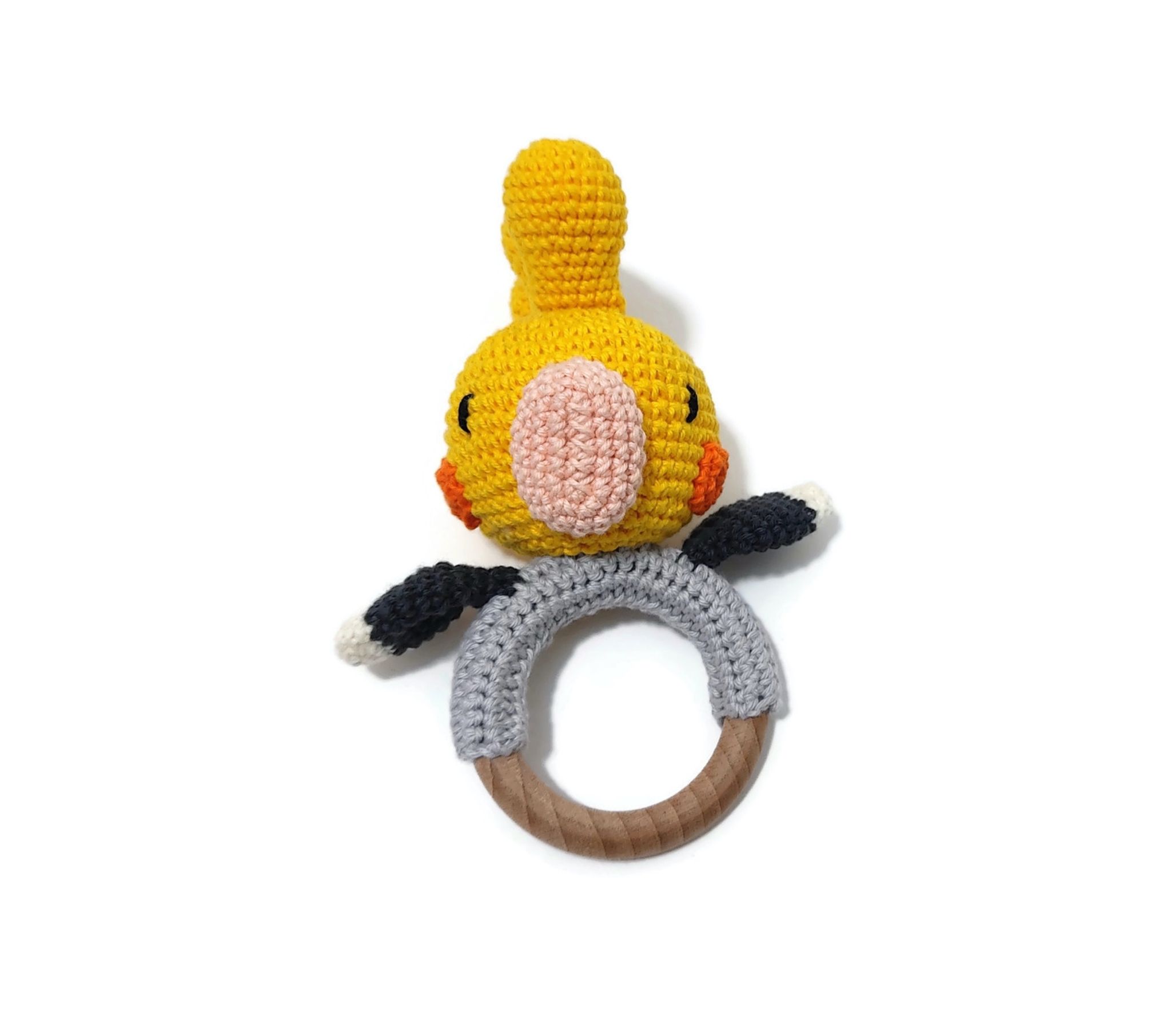 Amigurumi kit Bitring nymfparakit • Virkset gosedjur • DIY-kit • Crochetbykim