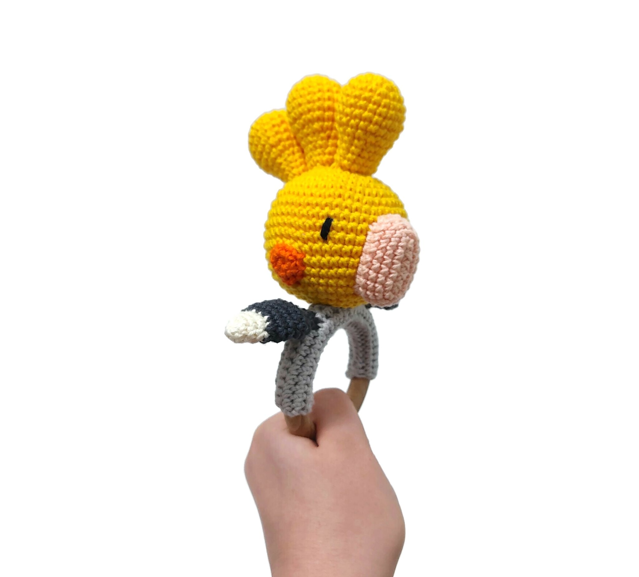 Amigurumi kit Bitring nymfparakit • Virkset gosedjur • DIY-kit • Crochetbykim