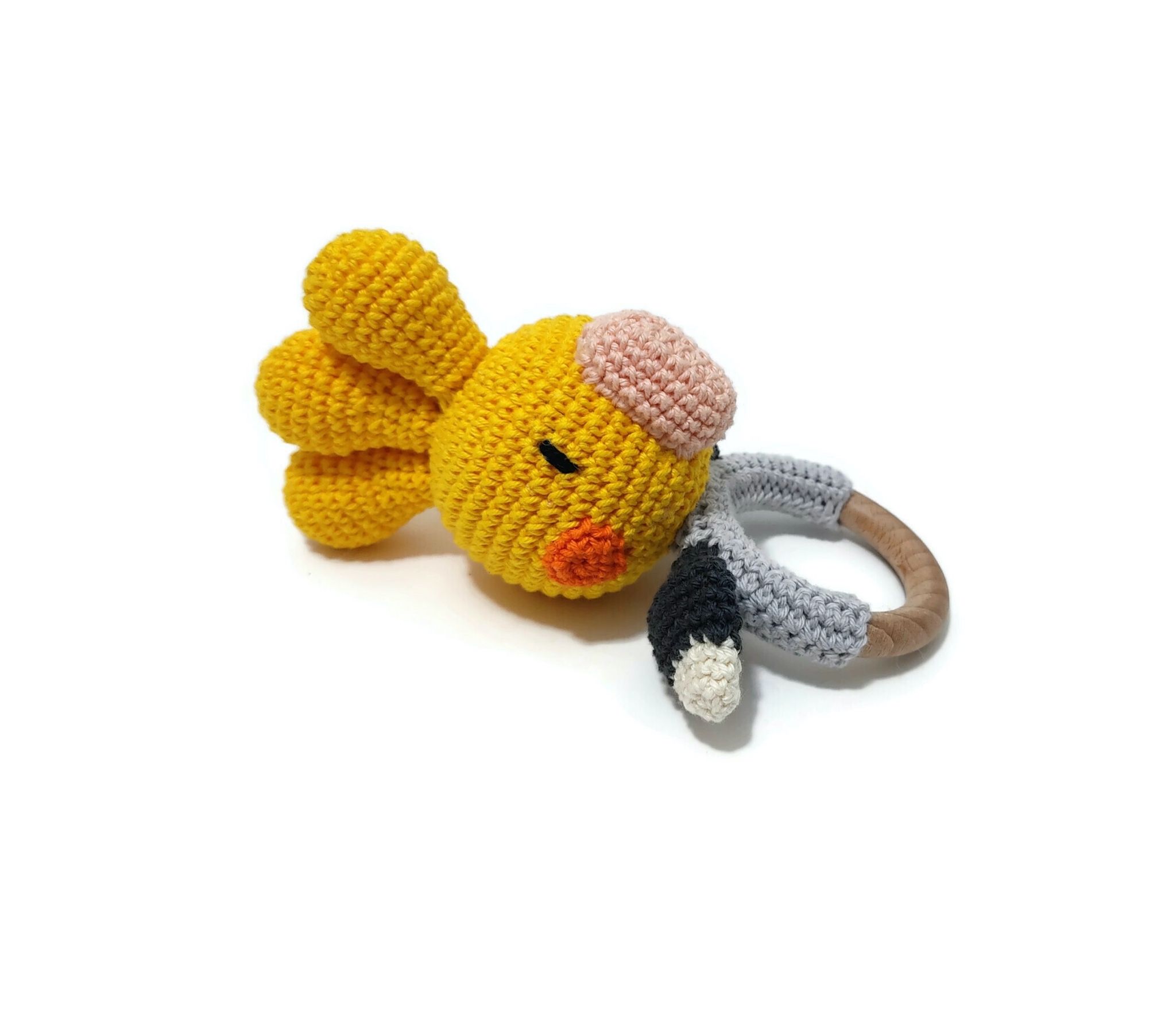 Amigurumi kit Bitring nymfparakit • Virkset gosedjur • DIY-kit • Crochetbykim