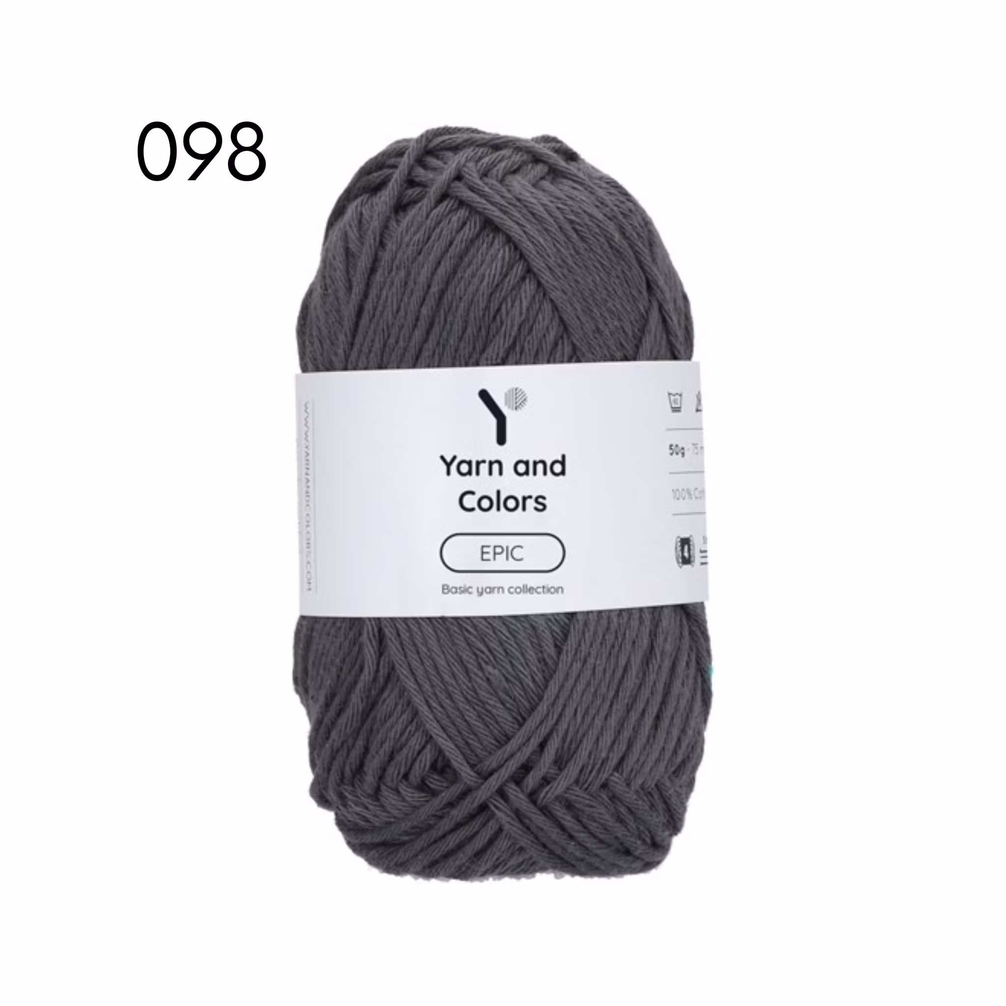 Yarn and colors - EPIC 8/8 bomullsgarn