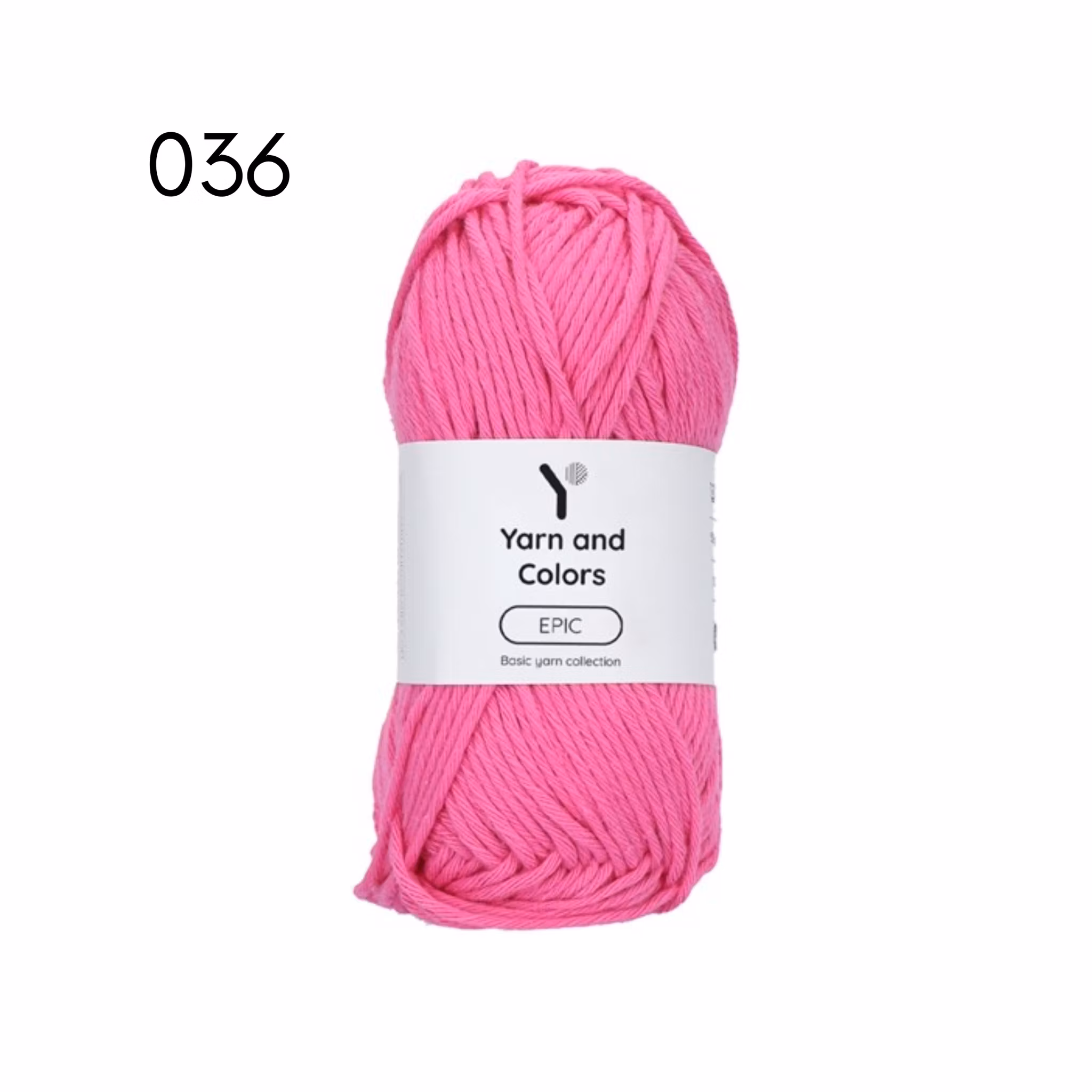 Yarn and colors - EPIC 8/8 bomullsgarn