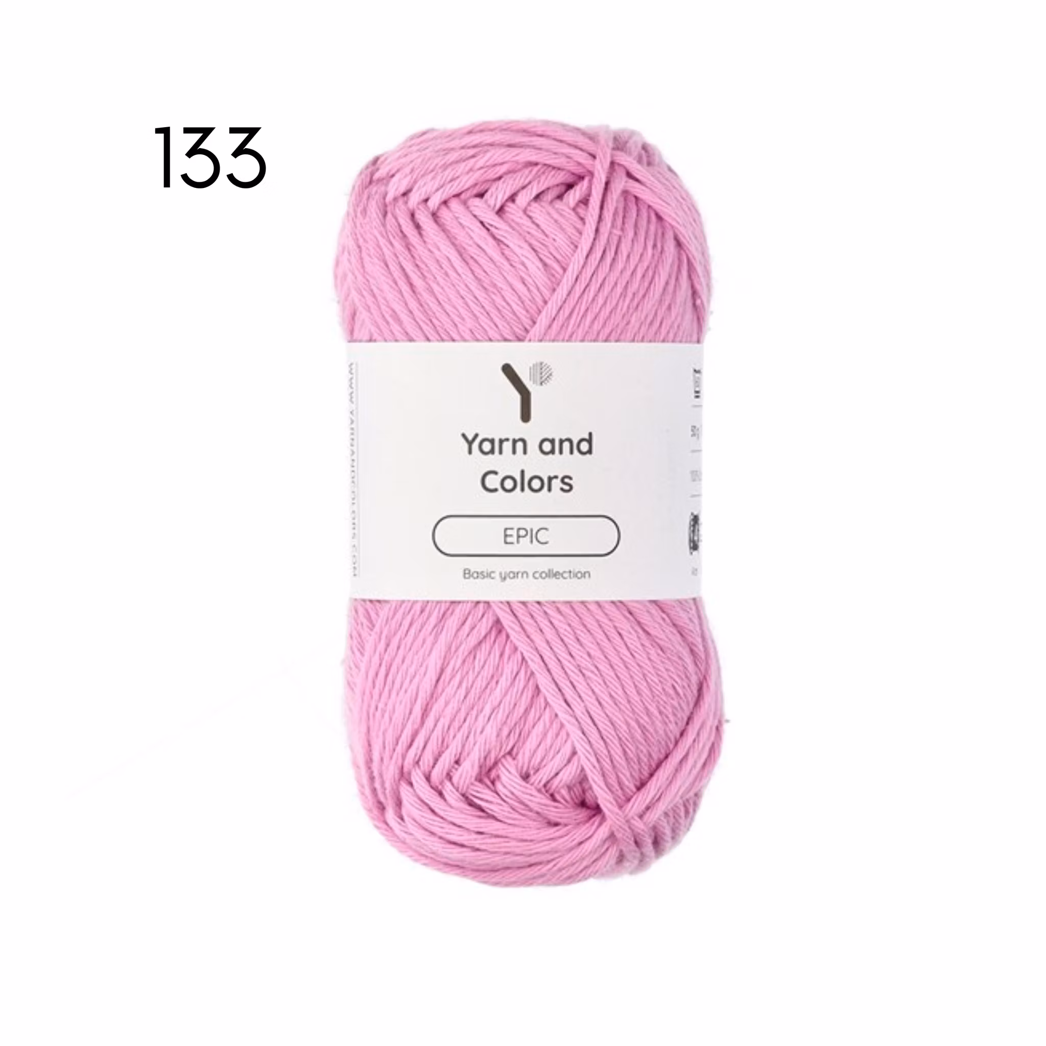 Yarn and colors - EPIC 8/8 bomullsgarn