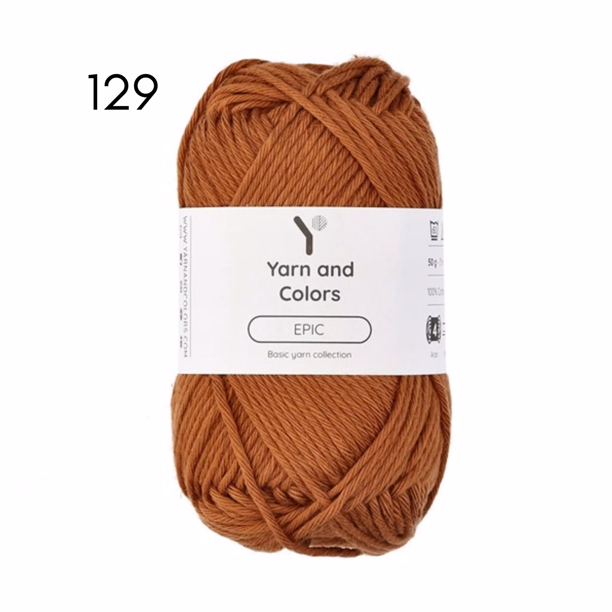 Yarn and colors - EPIC 8/8 bomullsgarn