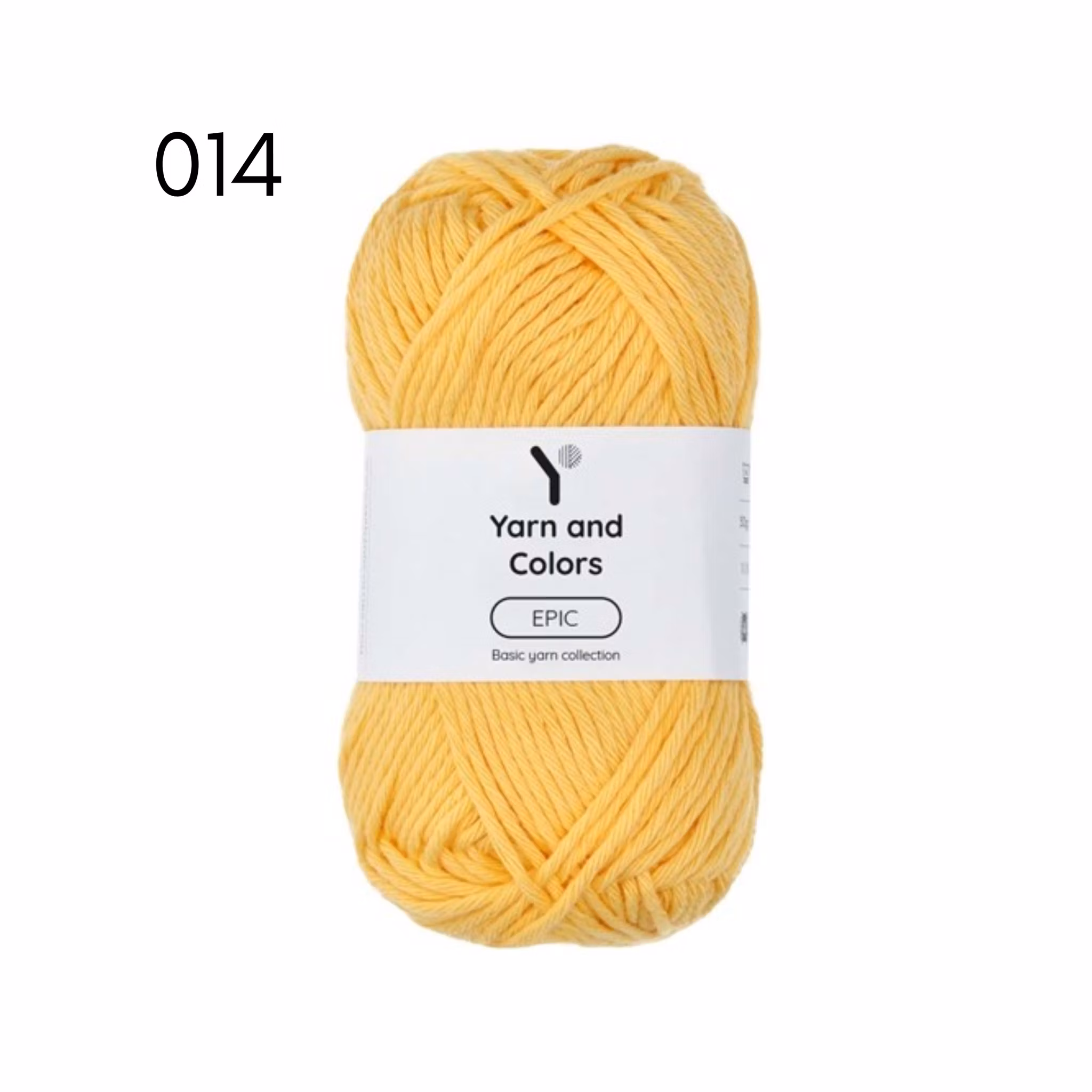 Yarn and colors - EPIC 8/8 bomullsgarn