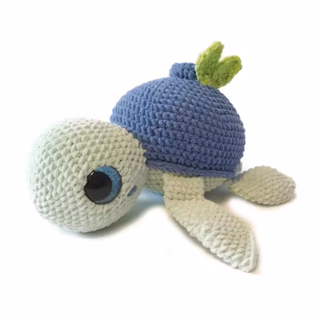 VIRKMÖNSTER Turtellini sköldpadda • 8 i 1 • amigurumi virkbeskrivning • crochetbykim • PDF