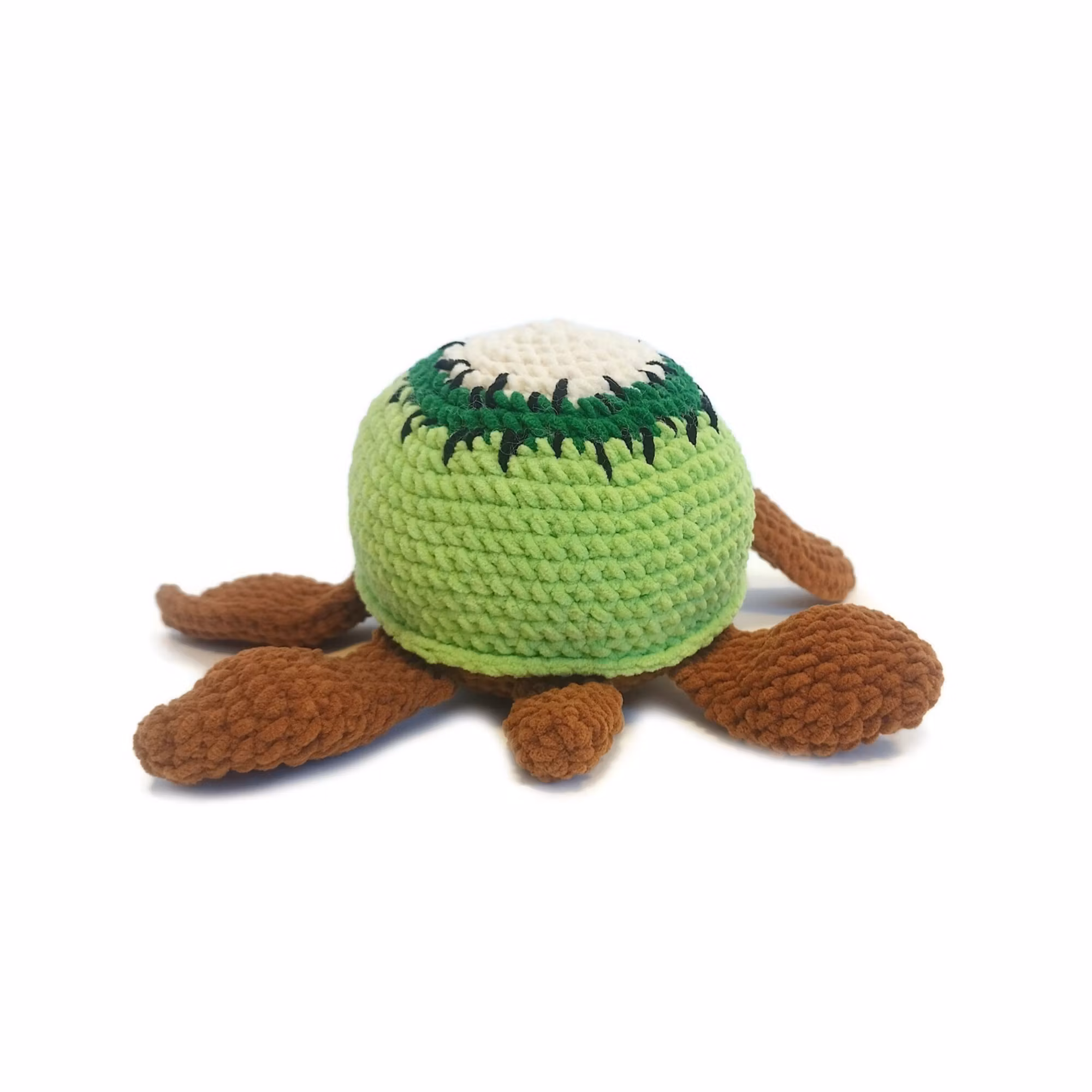 Amigurumi kit Sköldpadda Turtellini Kiwi • Virkset gosedjur • DIY-kit • Crochetbykim