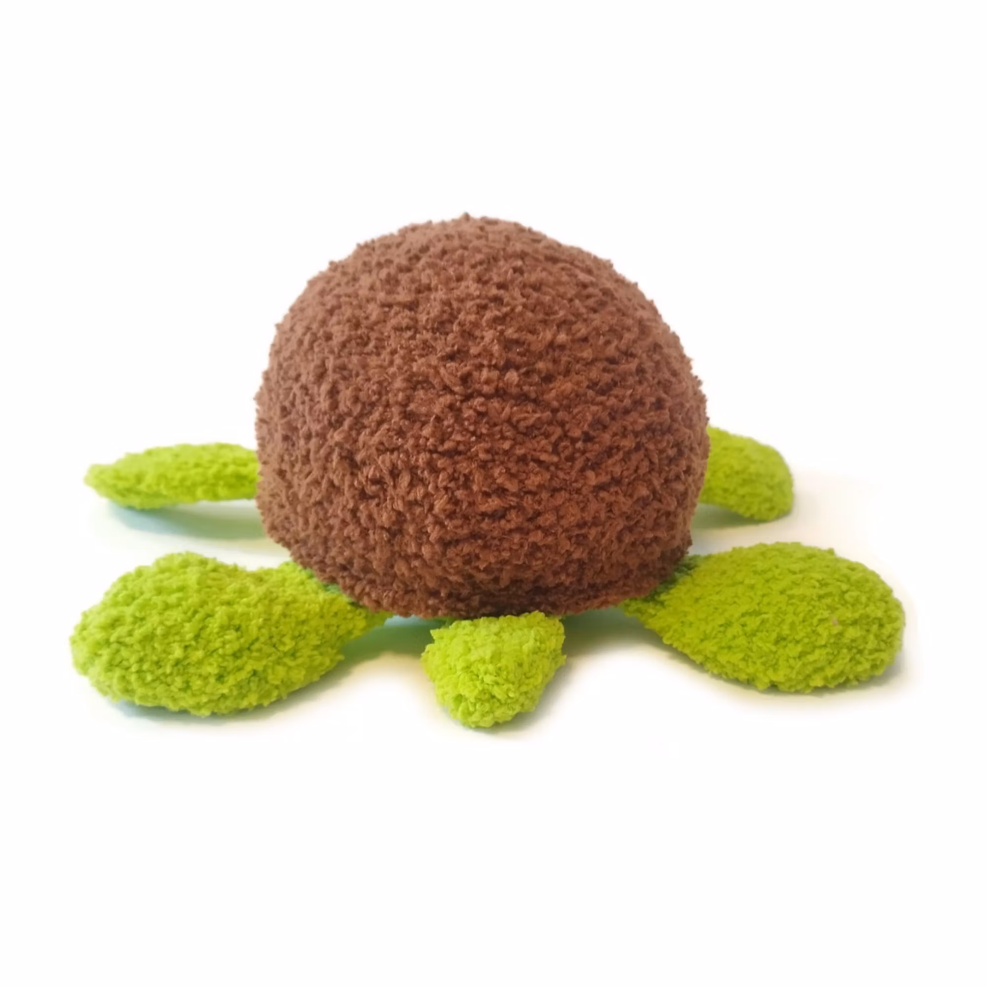 Amigurumi kit Sköldpadda Turtellini Furry • Virkset gosedjur • DIY-kit • Crochetbykim