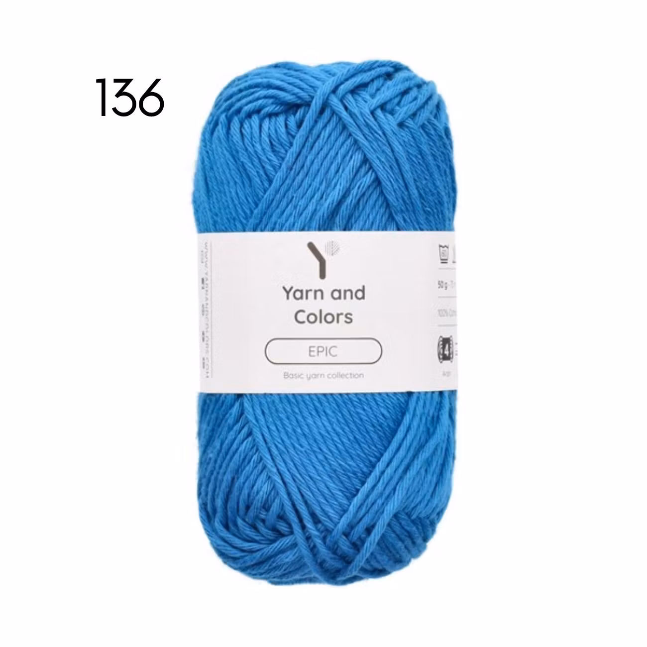 Yarn and colors - EPIC 8/8 bomullsgarn
