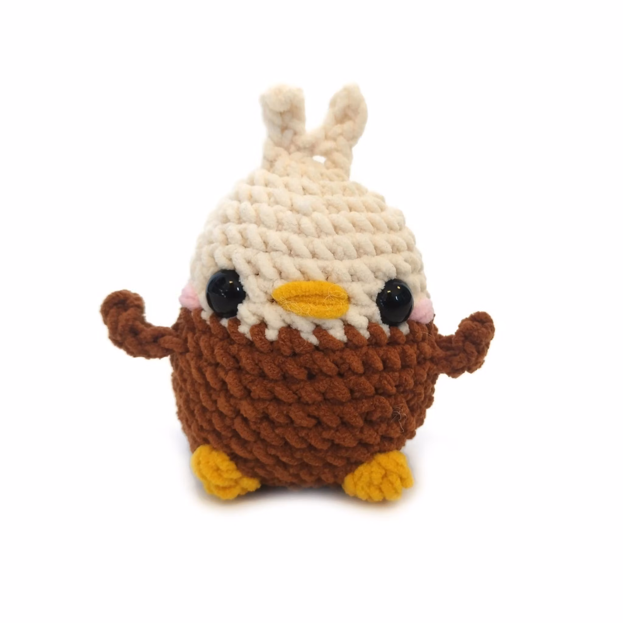 VIRKMÖNSTER LULU Plush fågel  • 18 olika • NO SEW amigurumi virkbeskrivning • crochetbykim • PDF