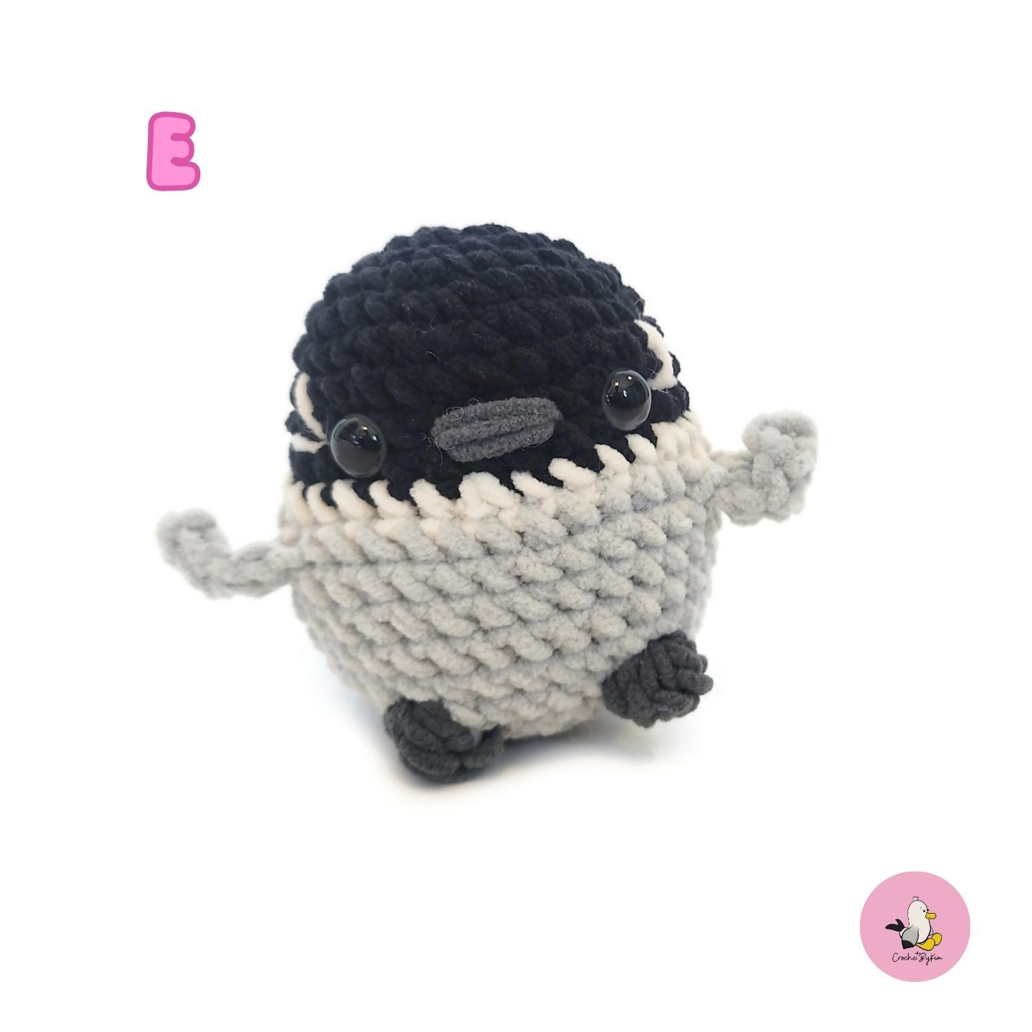 DIY Kit LULU Fågel• Virkset gosedjur • Skapa din egen fågel • Crochetbykim