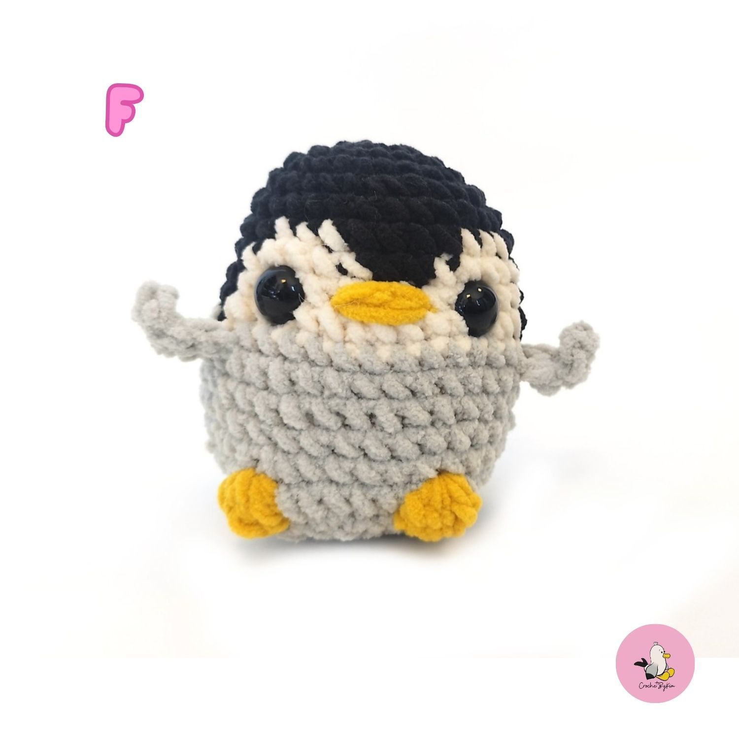 DIY Kit LULU Fågel• Virkset gosedjur • Skapa din egen fågel • Crochetbykim