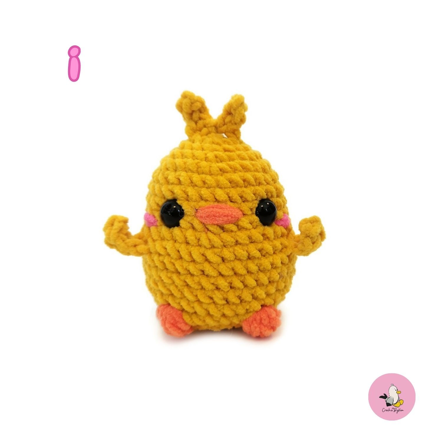 DIY Kit LULU Fågel• Virkset gosedjur • Skapa din egen fågel • Crochetbykim