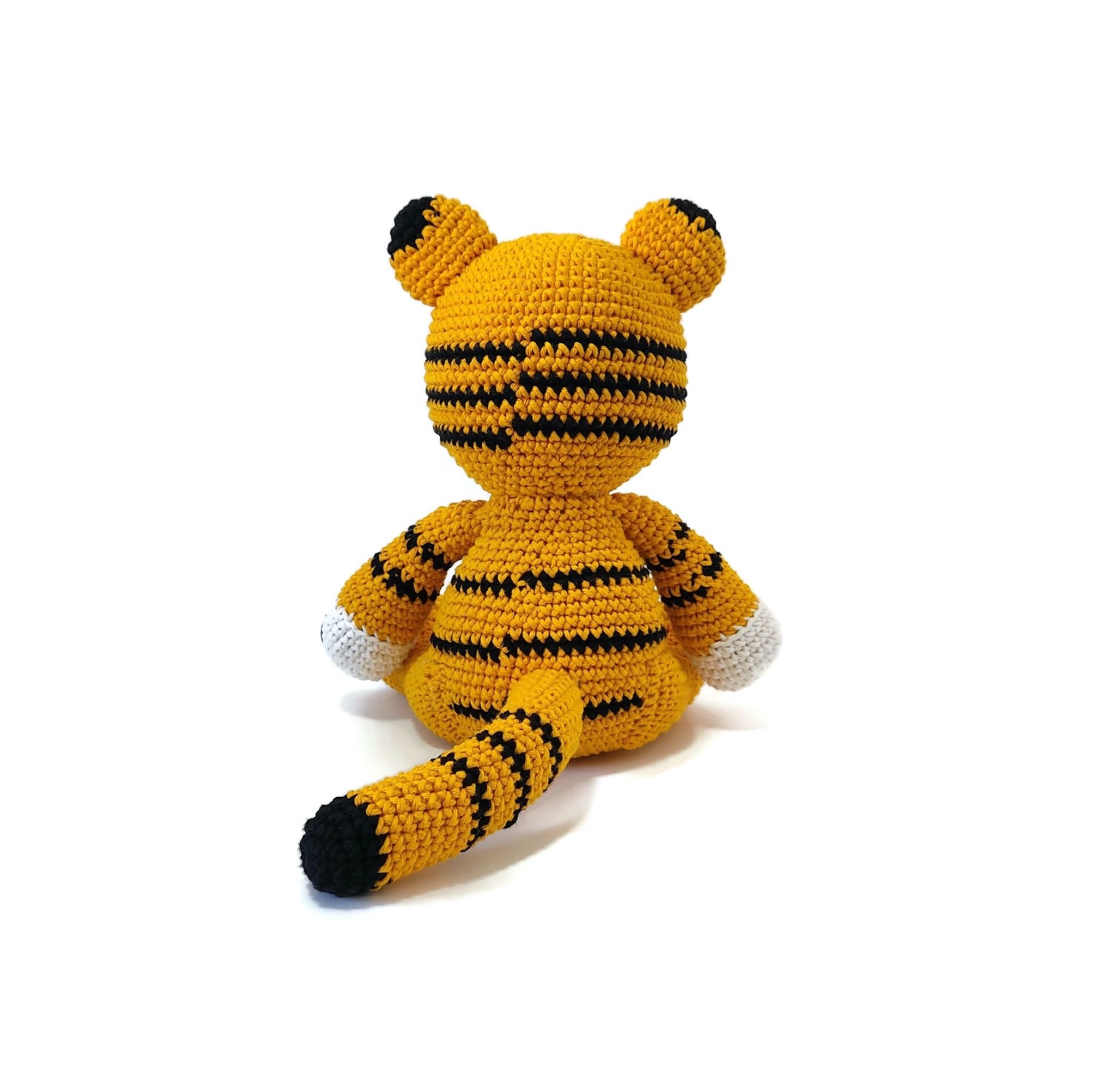 VIRKMÖNSTER TIGER Curry • Safari • amigurumi virkbeskrivning • crochetbykim • PDF
