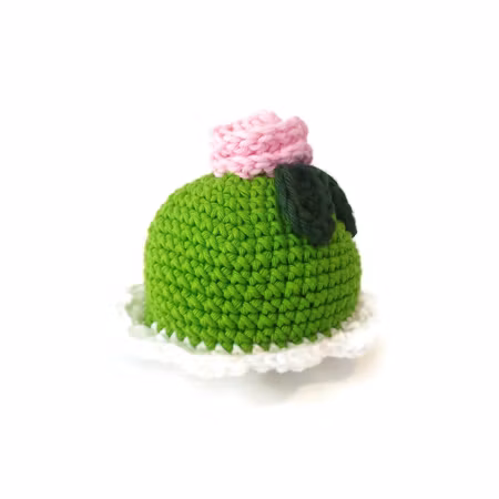 VIRKMÖNSTER Prinsessbakelse • Nåldyna • amigurumi virkbeskrivning • crochetbykim • PDF