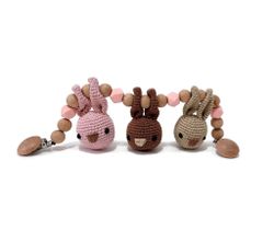 VIRKMÖNSTER Vagnmobil Kanin • Barnvagnsmobil • amigurumi virkbeskrivning • crochetbykim • PDF