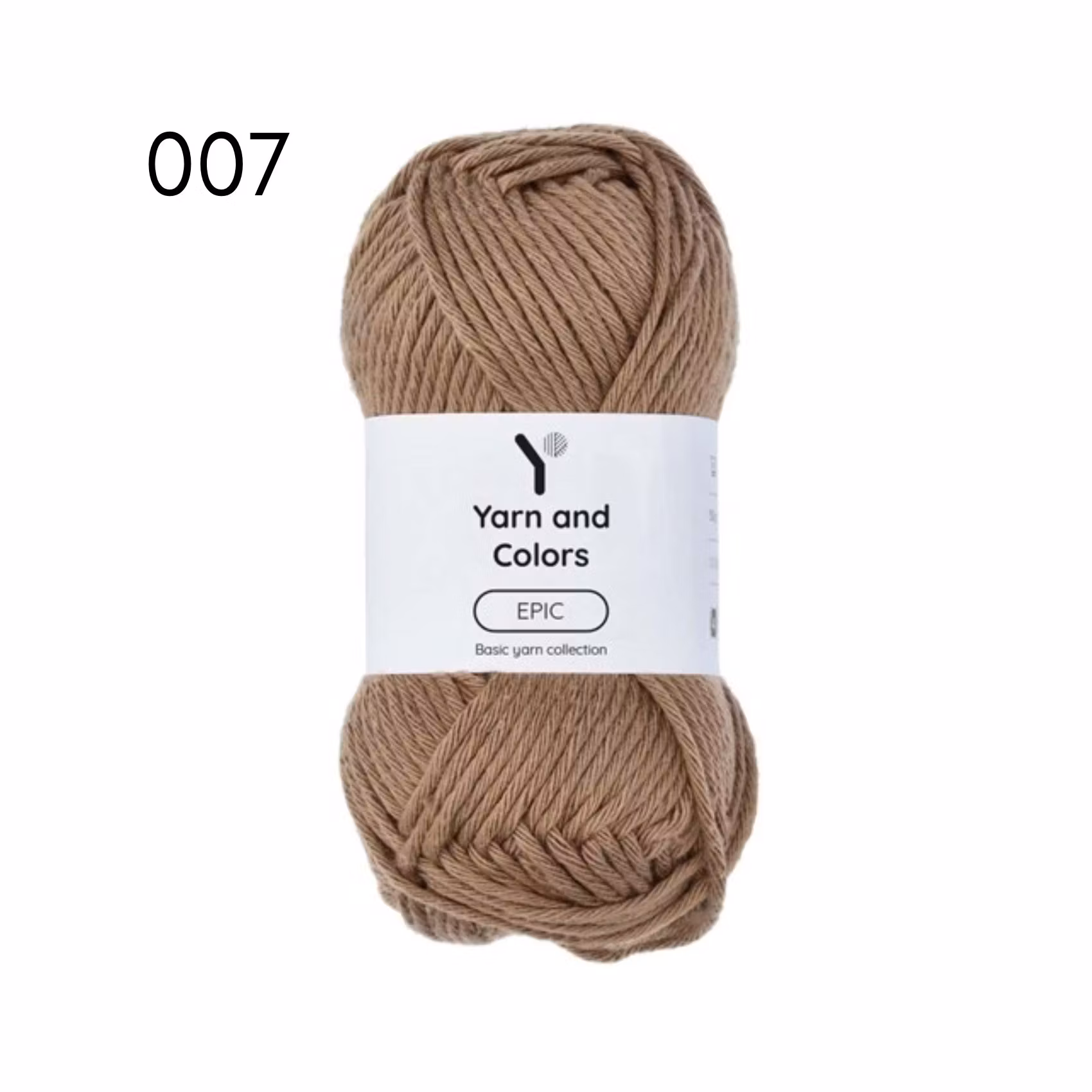 Yarn and colors - EPIC 8/8 bomullsgarn
