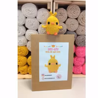 DIY Kit LULU Anka• Virkset gosedjur • Skapa din egen fågel • Crochetbykim