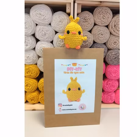 DIY Kit LULU Anka• Virkset gosedjur • Skapa din egen fågel • Crochetbykim