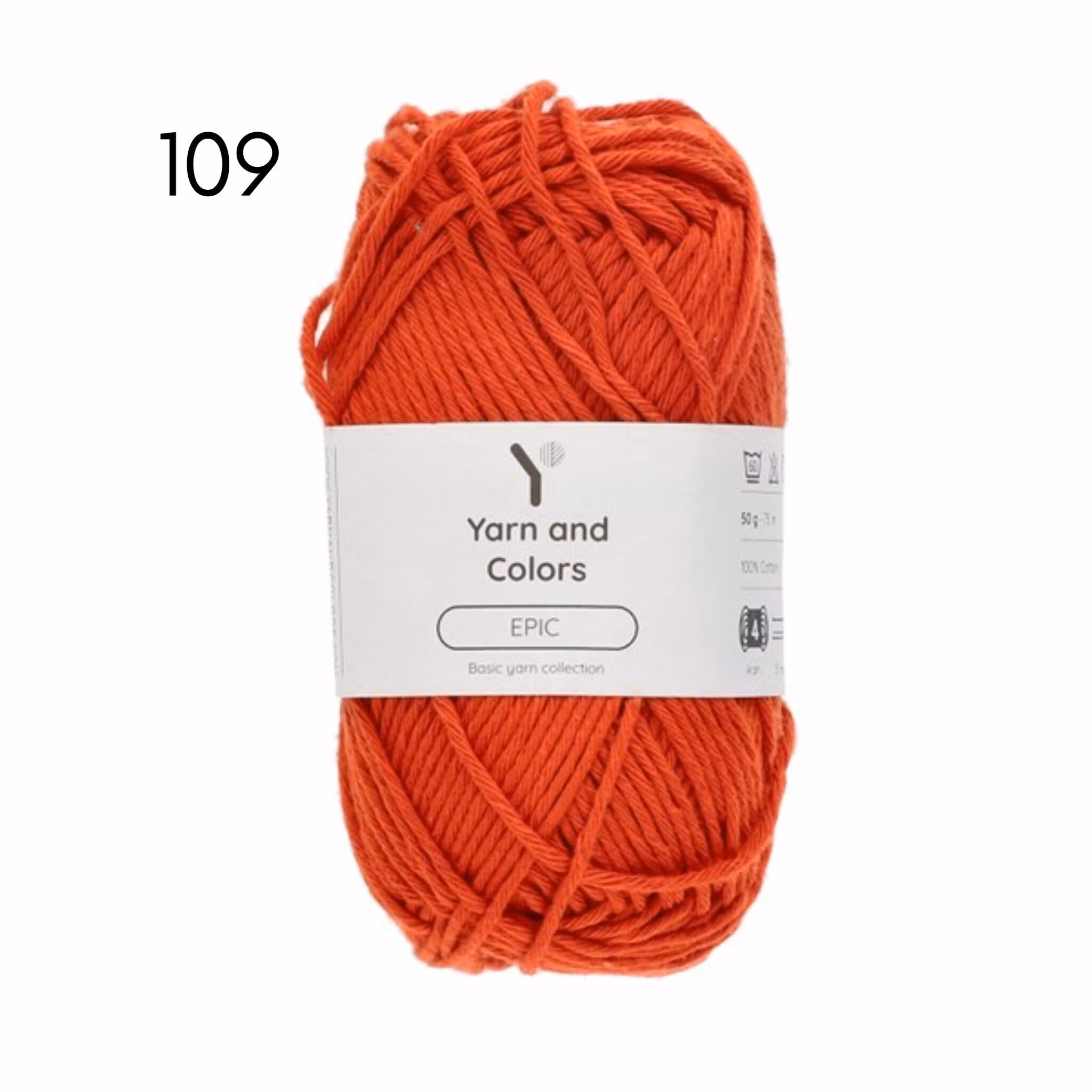 Yarn and colors - EPIC 8/8 bomullsgarn