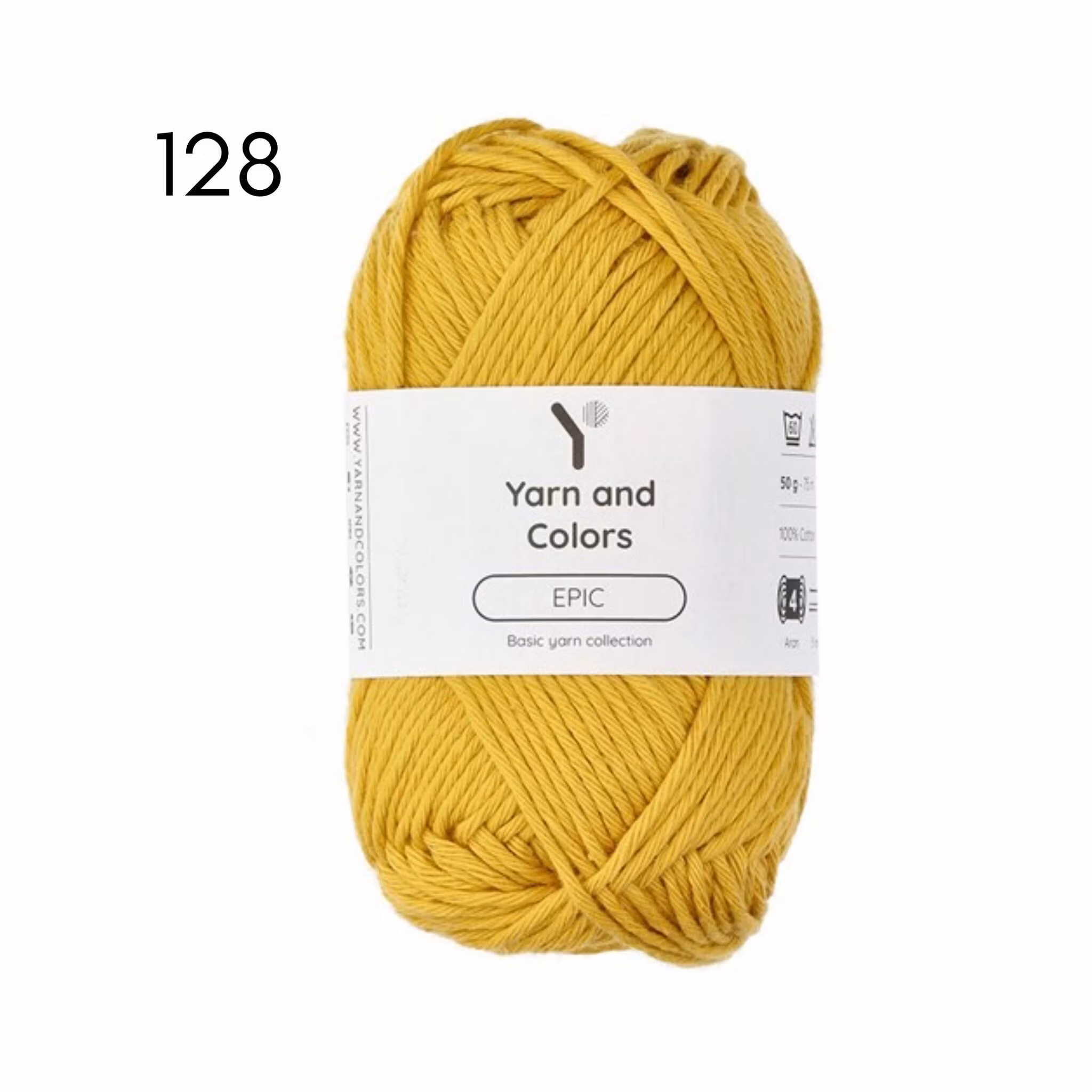 Yarn and colors - EPIC 8/8 bomullsgarn