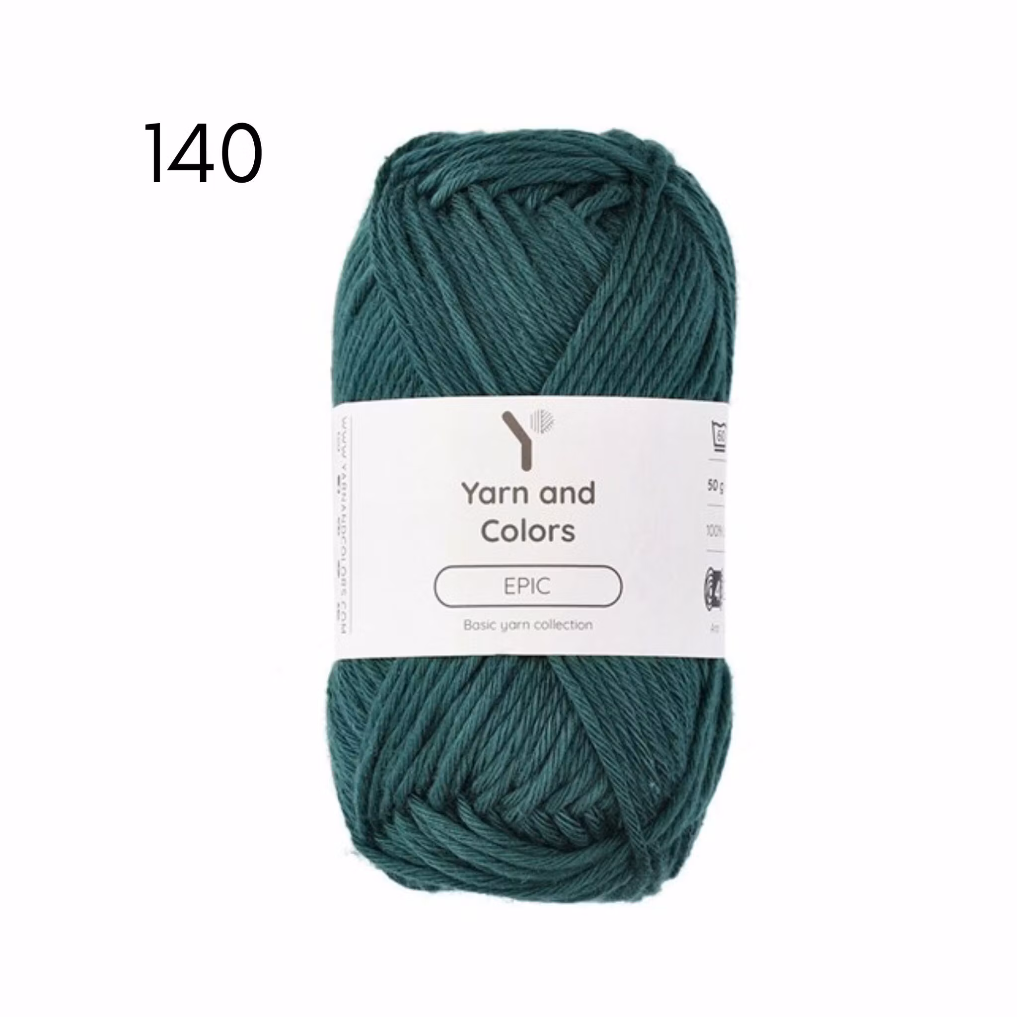 Yarn and colors - EPIC 8/8 bomullsgarn