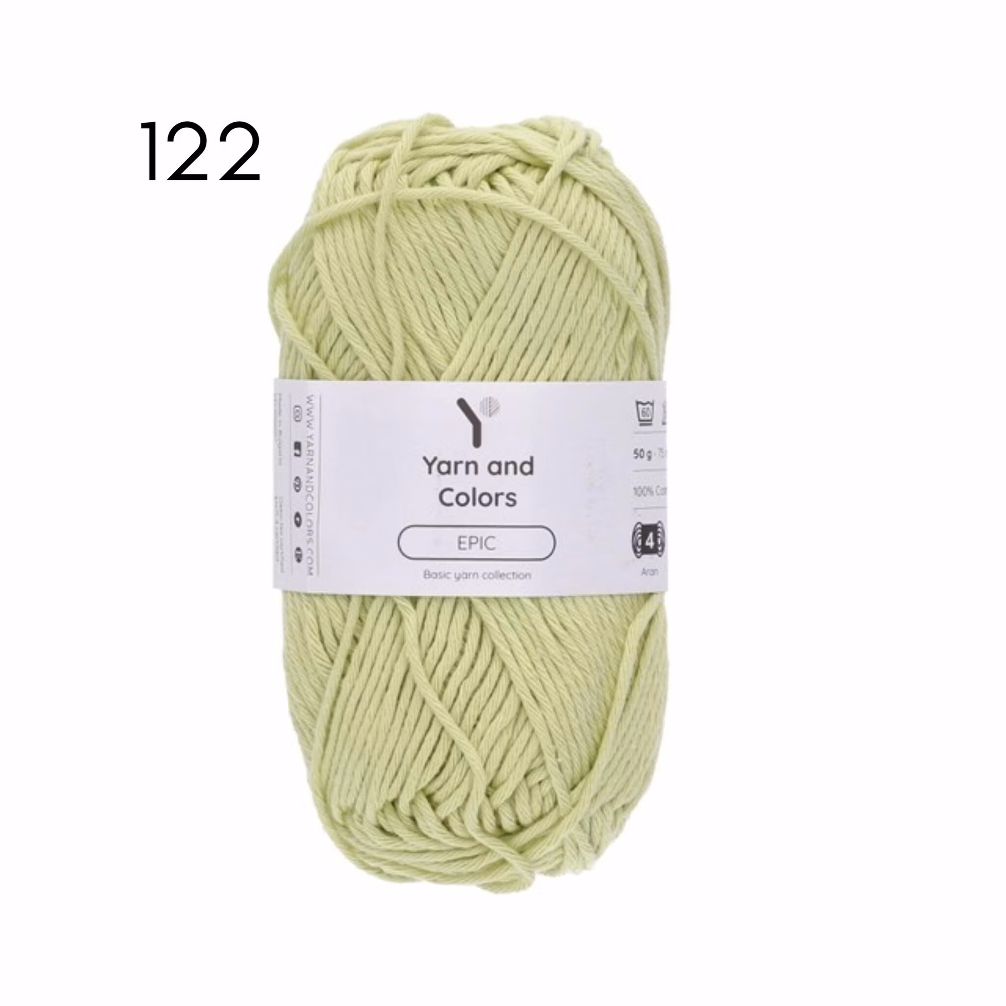 Yarn and colors - EPIC 8/8 bomullsgarn
