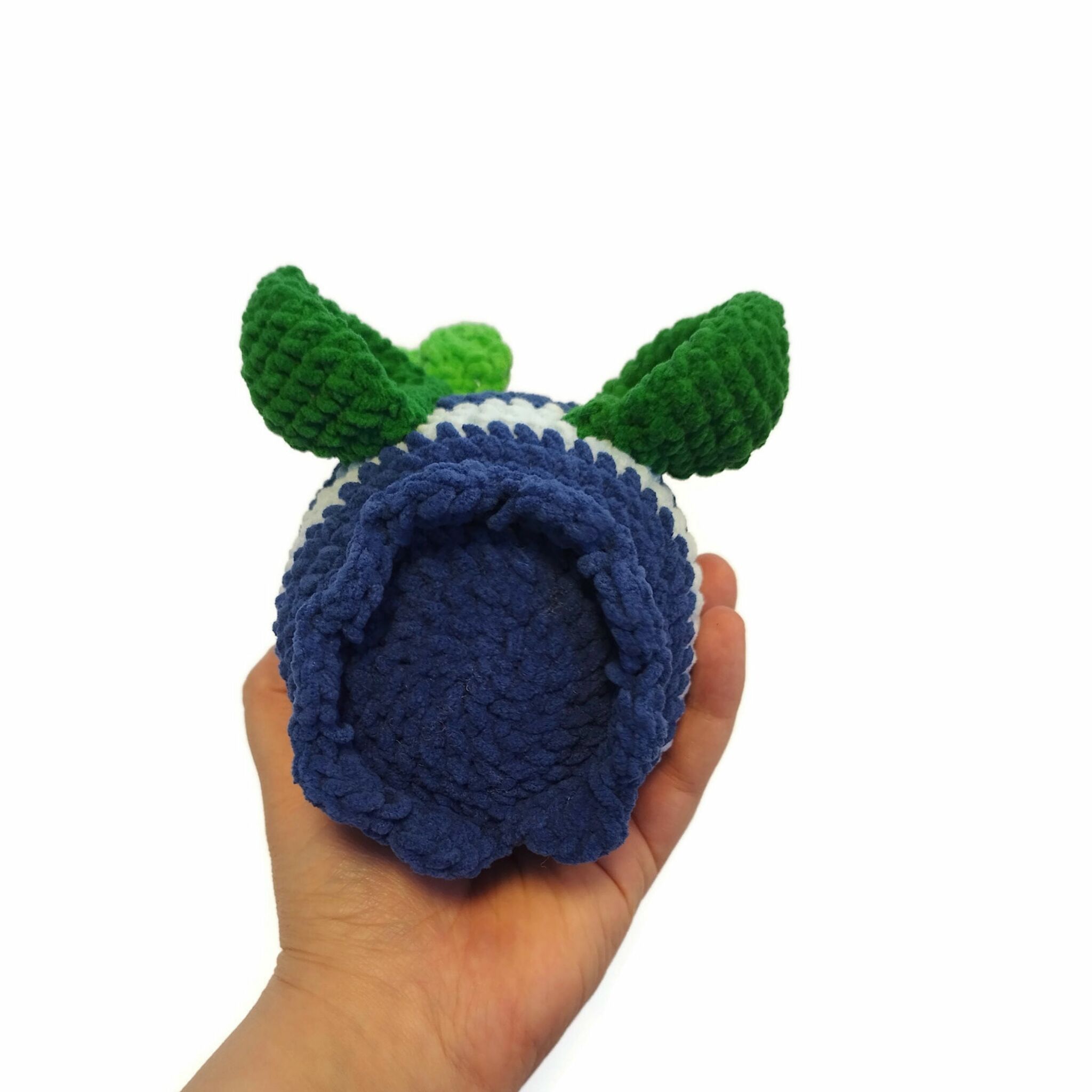 DIY Kit Jelly Bi Blåbär• Virkset gosedjur • Skapa ditt eget bi • Crochetbykim
