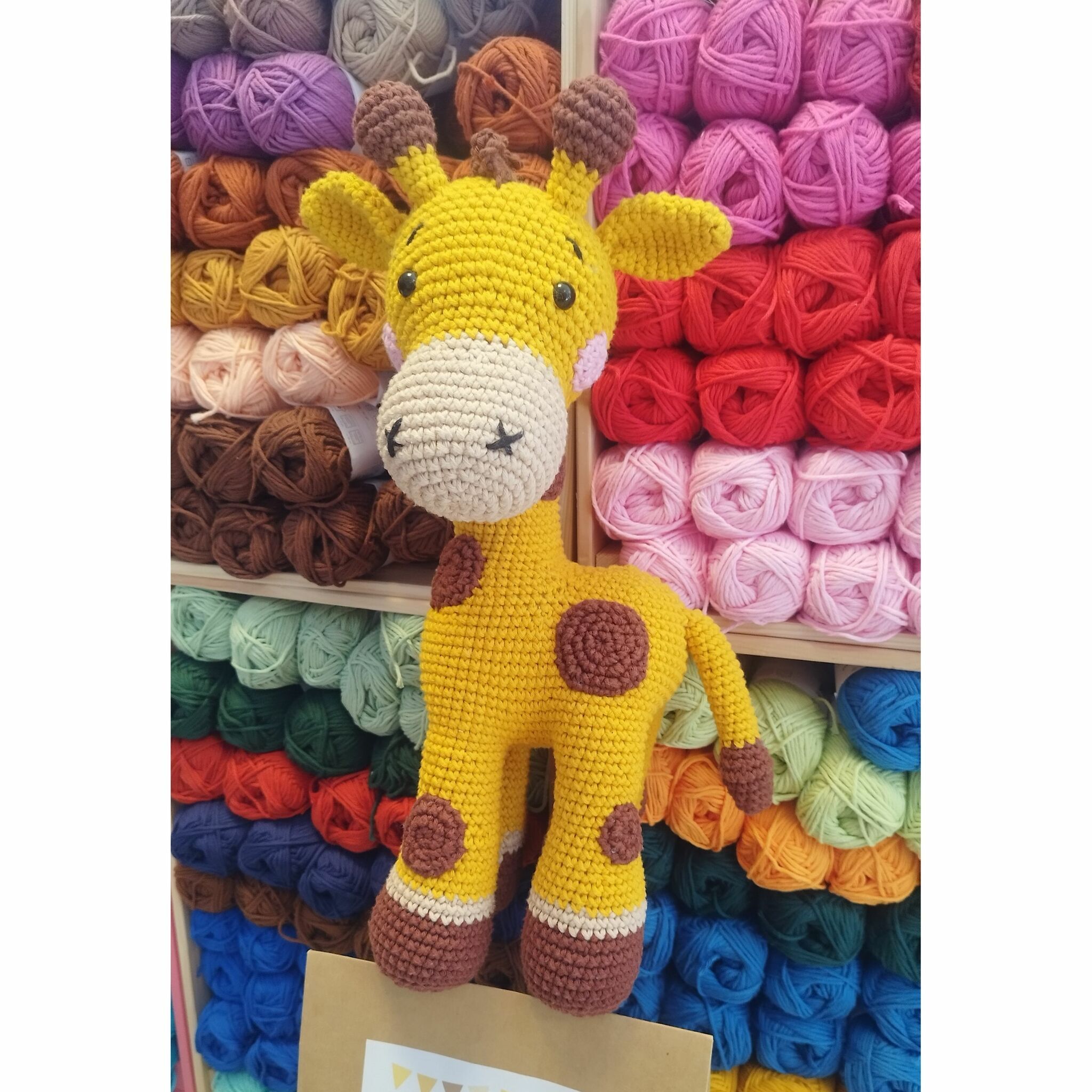 DIY kit Bao Giraff • Safari • Virkset gosedjur • DIY-kit • Crochetbykim