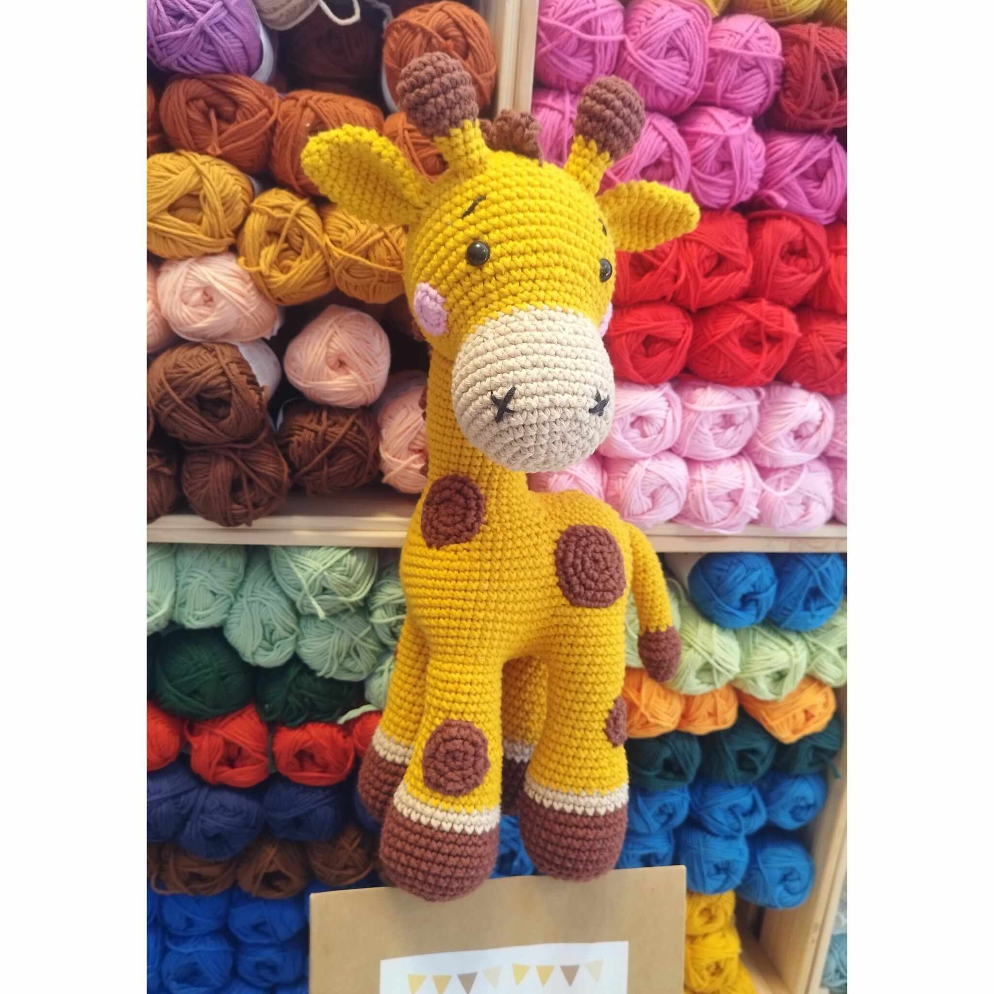 DIY kit Bao Giraff • Safari • Virkset gosedjur • DIY-kit • Crochetbykim