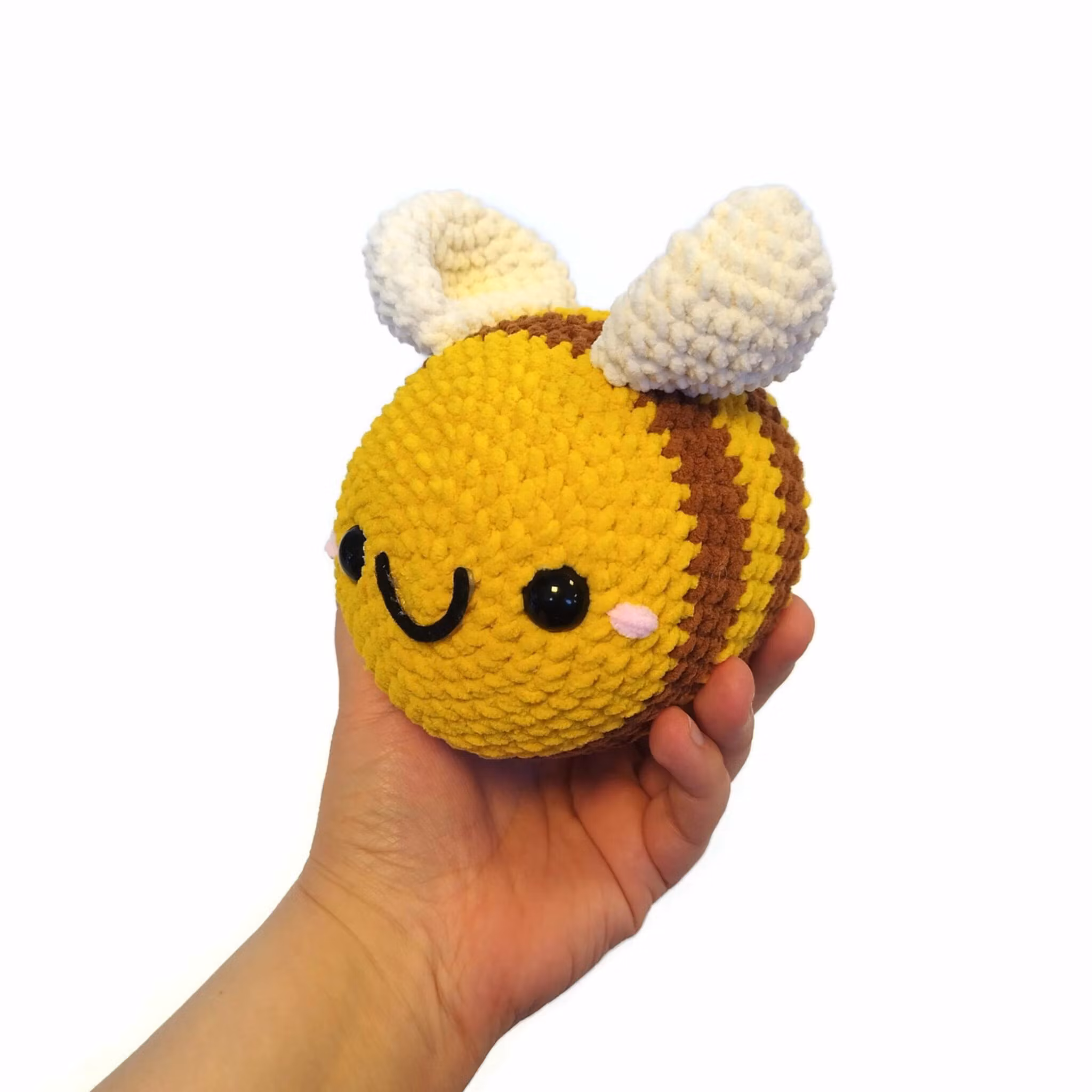 DIY Kit Jelly Bi Original• Virkset gosedjur • Skapa ditt eget bi • Crochetbykim