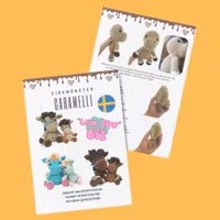 VIRKMÖNSTER Caramelli • Häst Ponny Enhörning Unicorn • amigurumi virkbeskrivning • crochetbykim • PDF