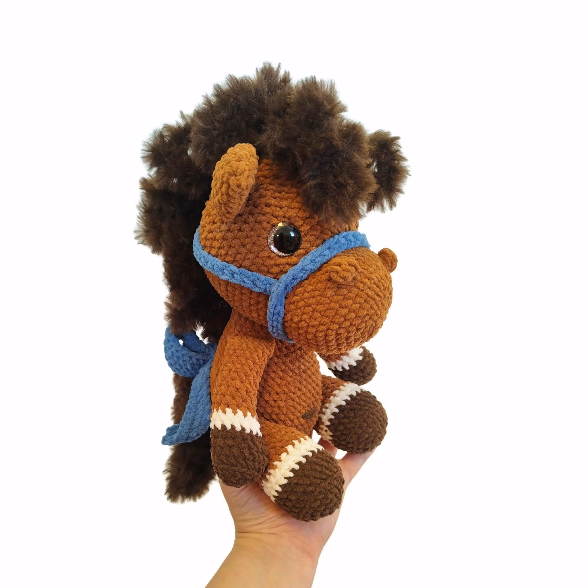 VIRKMÖNSTER Caramelli • Häst Ponny Enhörning Unicorn • amigurumi virkbeskrivning • crochetbykim • PDF
