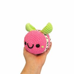 DIY Kit Jelly Bi Drakfrukt• Virkset gosedjur • Skapa ditt eget bi • Crochetbykim