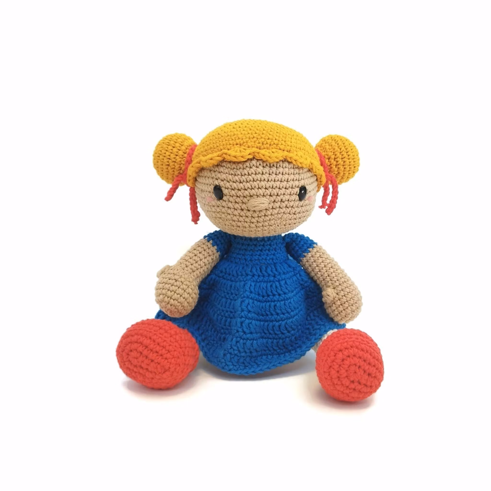 DIY kit Blond EVY • Doll • Virkset docka • Virka din egen docka • Crochetbykim