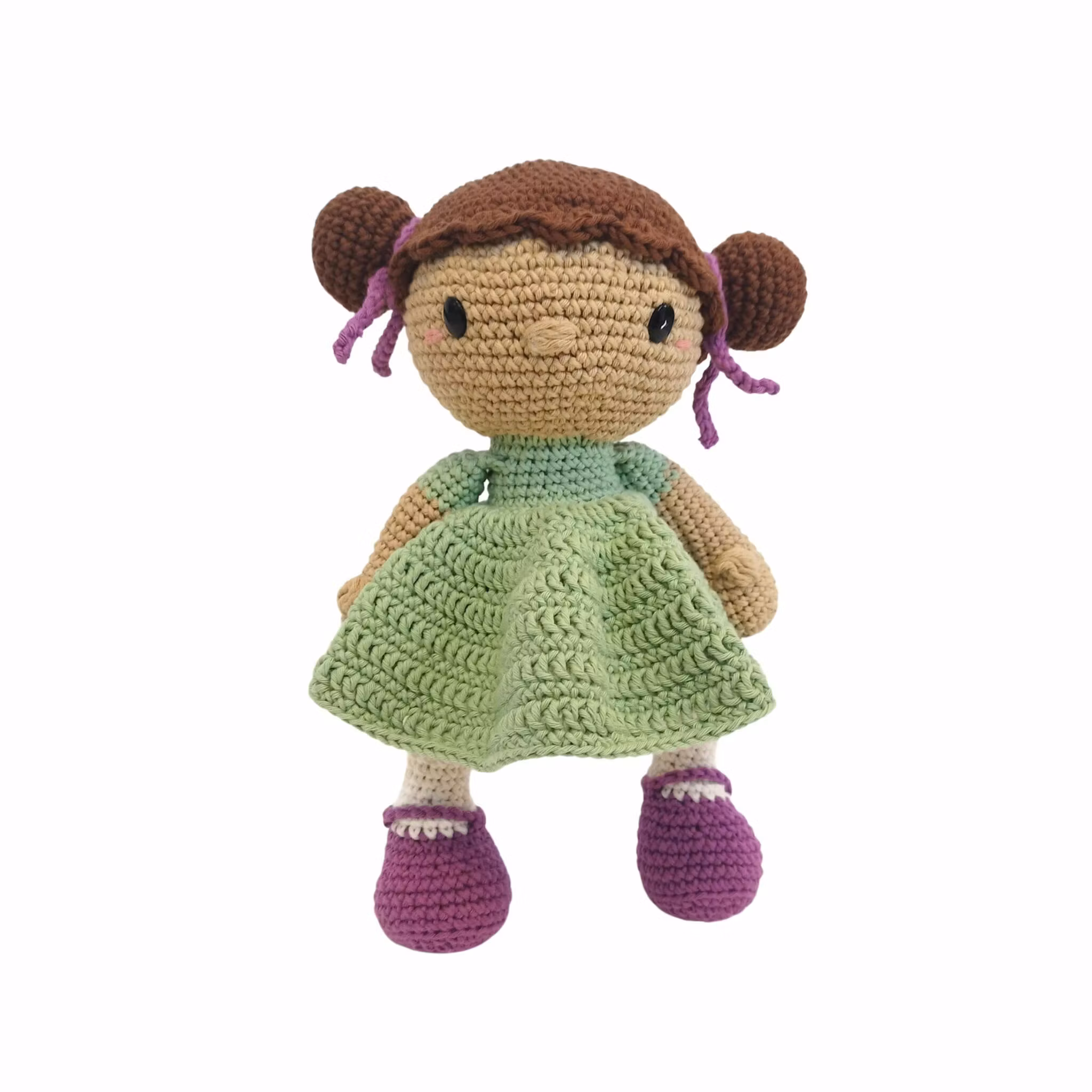 DIY kit Brunett EVY • Doll • Virkset docka • Virka din egen docka • Crochetbykim
