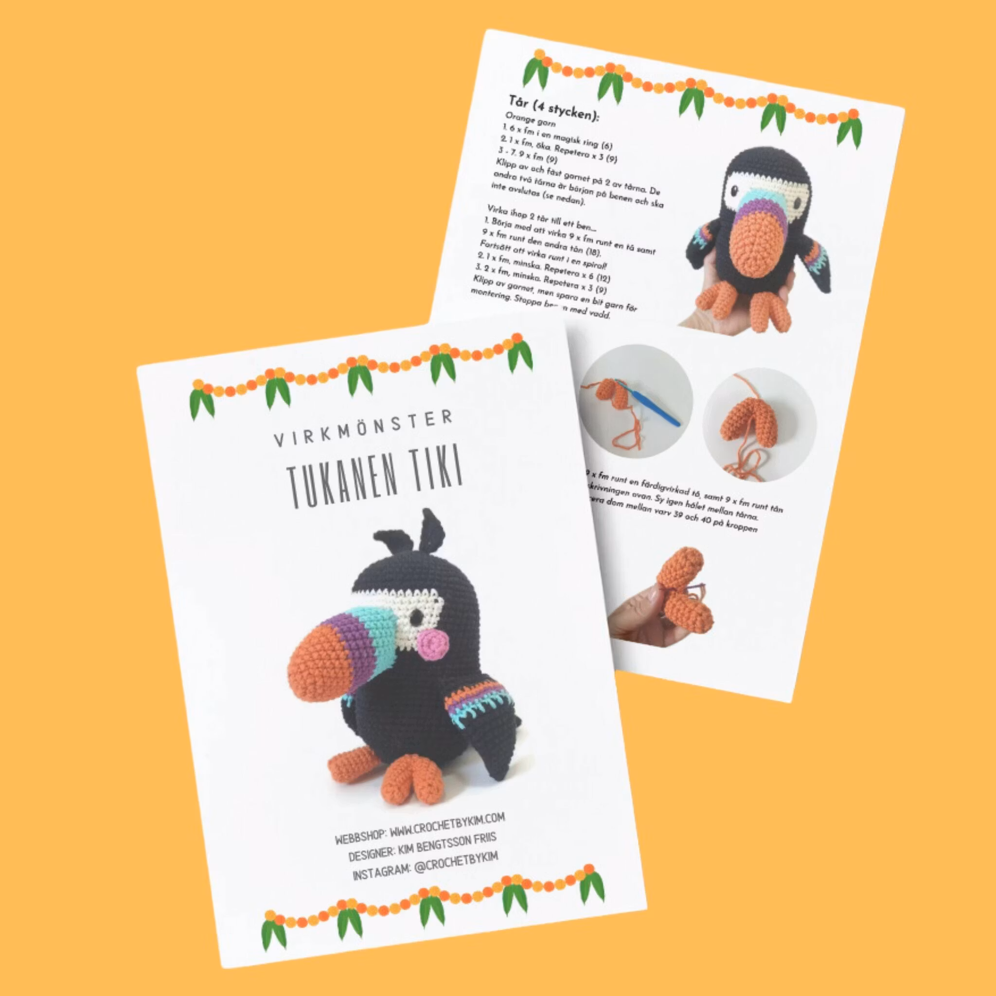 ✨ DIY-kit: Virka din egen Tukan Tiki ✨