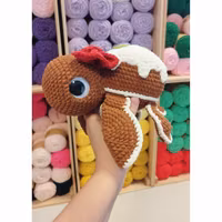 DIY KIT - Virka din egen Julsköldpadda: Pepparkaka Turtellini Christmas Edition