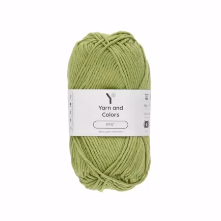 Yarn and colors - EPIC 8/8 bomullsgarn