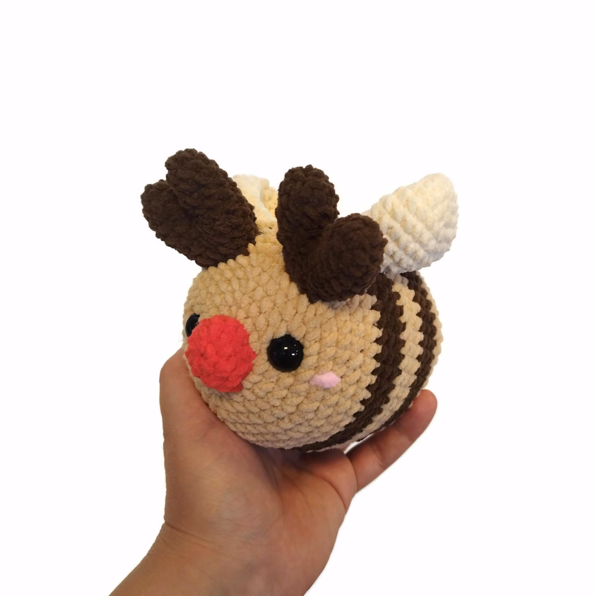 Virkmönster Juliga Bi • Jelly Bin • 9 i 1 mönster • Tomte Pepparkaka Ren Candy cane