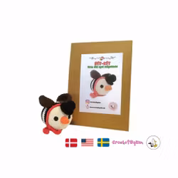 DIY kit • Virka ditt eget Jelly Bi Snögubbe 🎄🐝 • Limited Edition